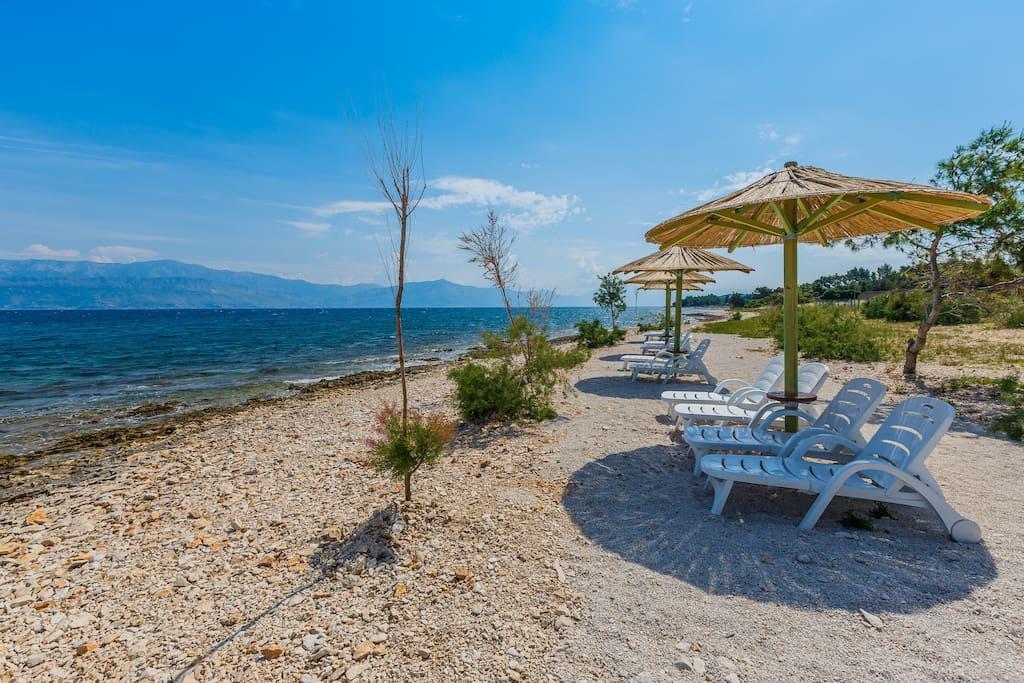 Villa Mis Supetar Bagian luar foto