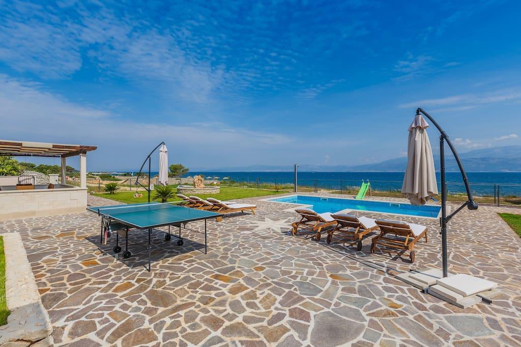 Villa Mis Supetar Bagian luar foto
